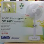 Sunca Rechargeable Stand Fan