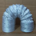 4" Aluminum flexible duct Pipe (Length 5 Meter/16 Feet)